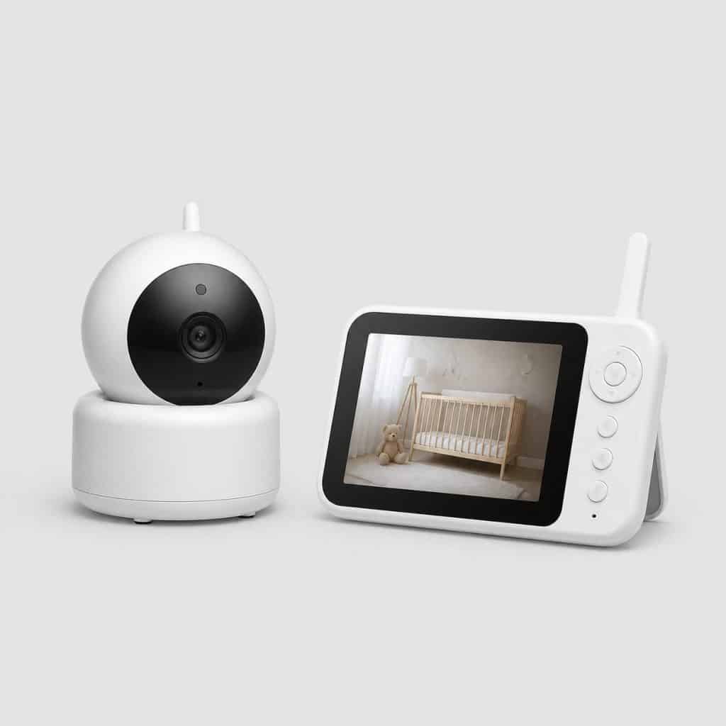 Caméra et unité parent du babyphone vidéo sérénité parentale
