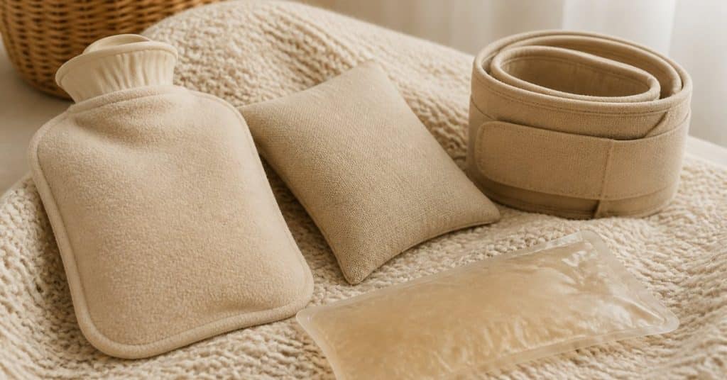 Bouillotte, coussin chauffant ou patch : quelle chaleur pour quel besoin ?