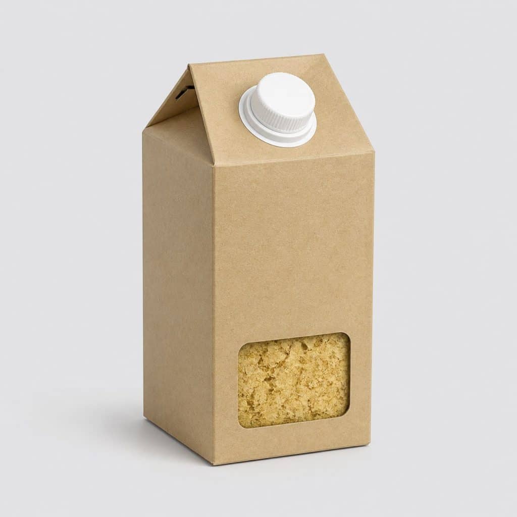 Boîte de complément alimentaire levure de bière en paillettes