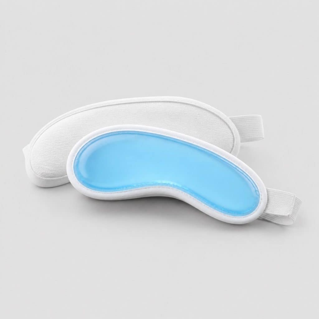 Paire de compresses d'allaitement chaud-froid en gel
