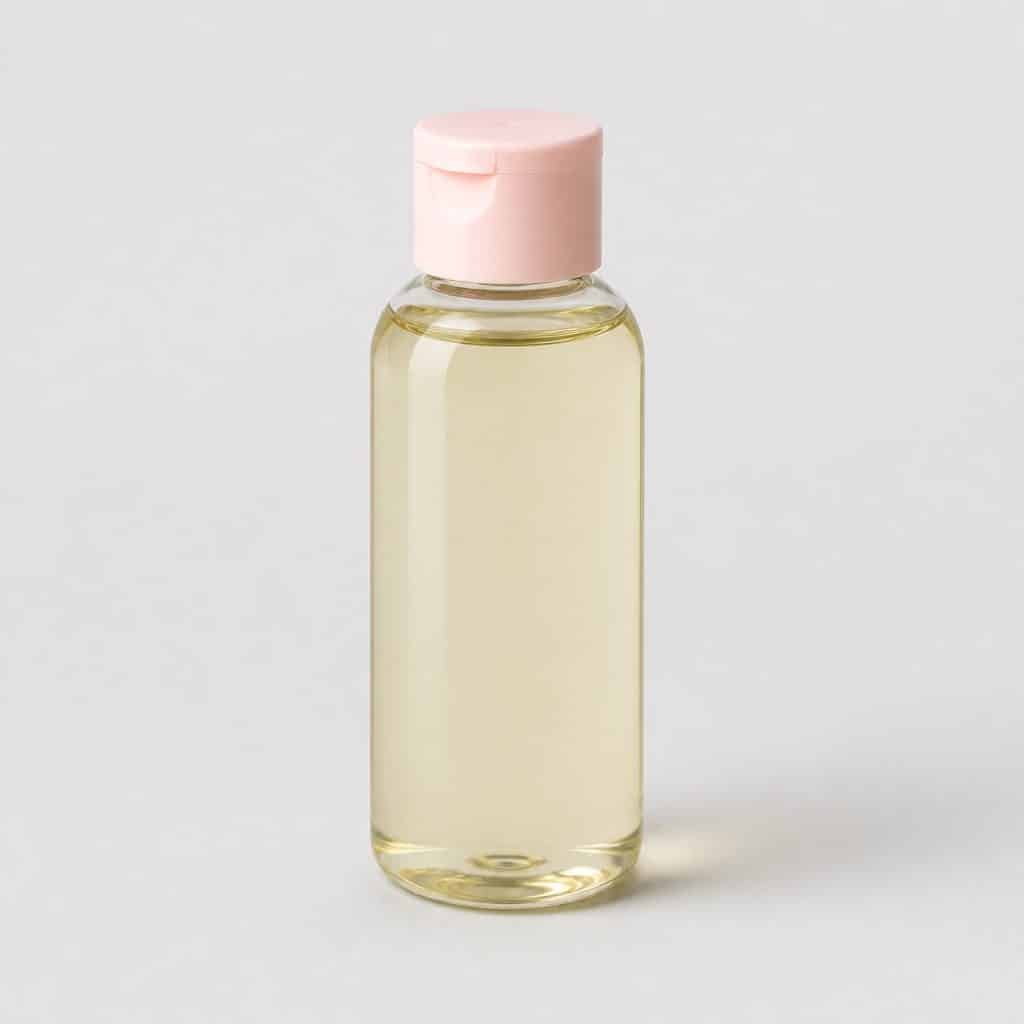 Flacon d'huile de massage prénatal ventre et périnée