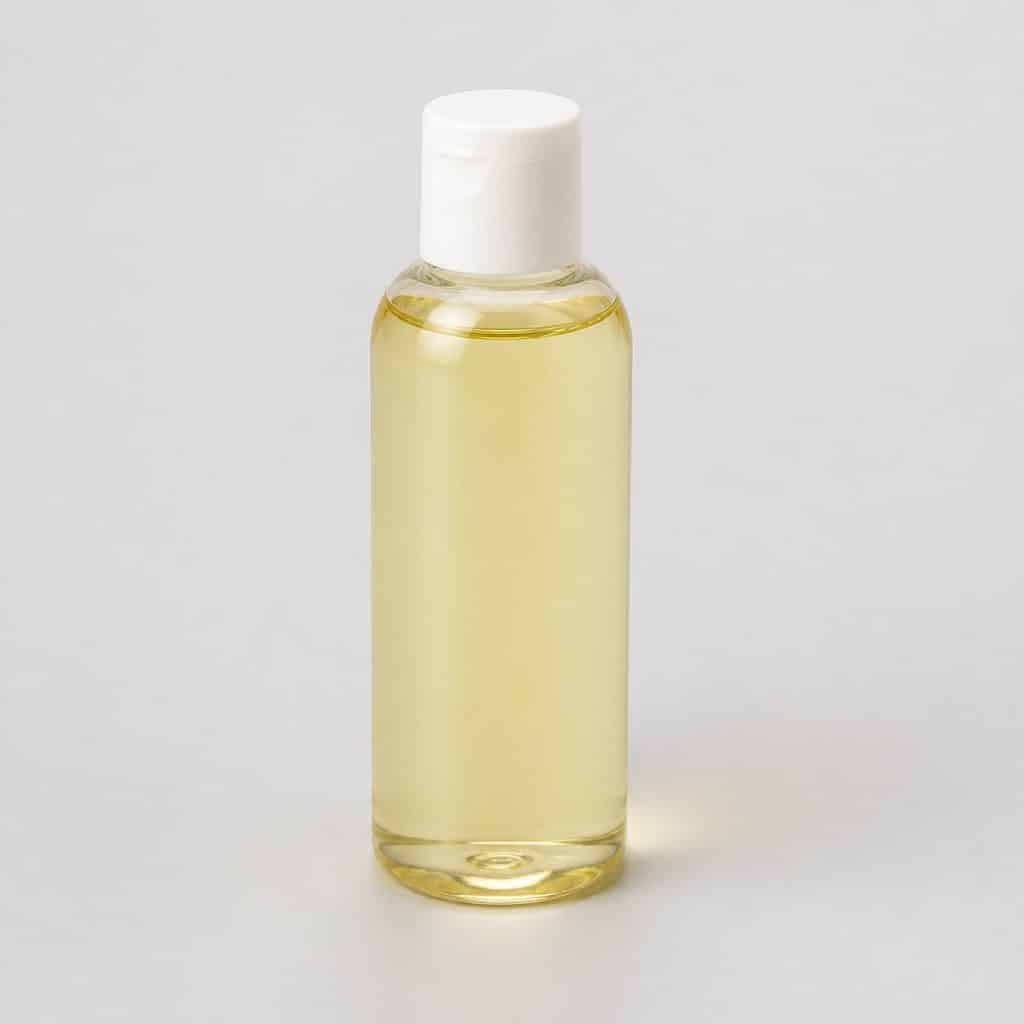 Flacon d'huile de massage relaxante bio de 100 ml
